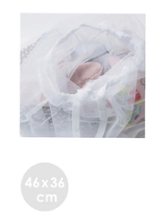 Babyjem Laundry Bag for Babies, 46 x 36 cm, White