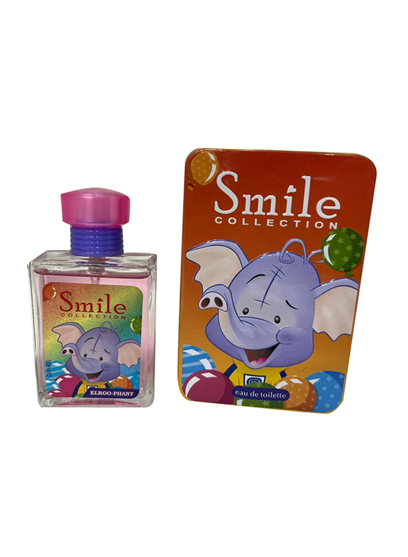 Smile 50ml Elroo Phant Perfume for Kids, 1+ Year, Multicolour