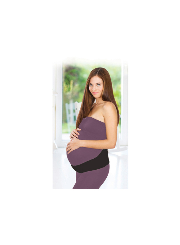 Sunveno High Waist Pregnancy Support Cotton Panties - Pink L