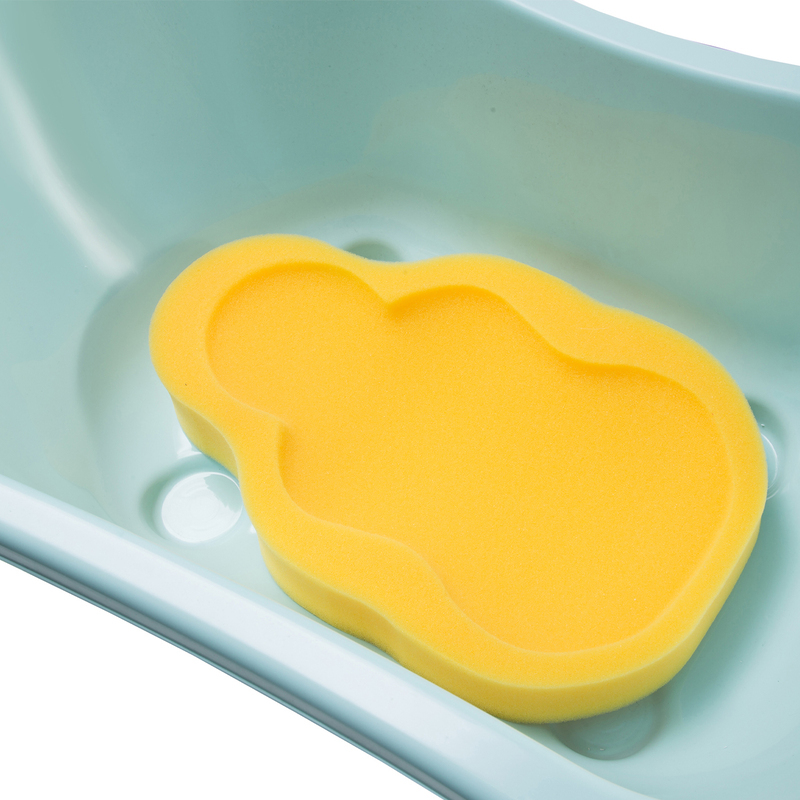 BabyJem Baby Bath Sponge, 0+ Months, Yellow