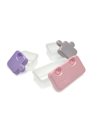 Melii Puzzle Container, Pink/Purple/Grey