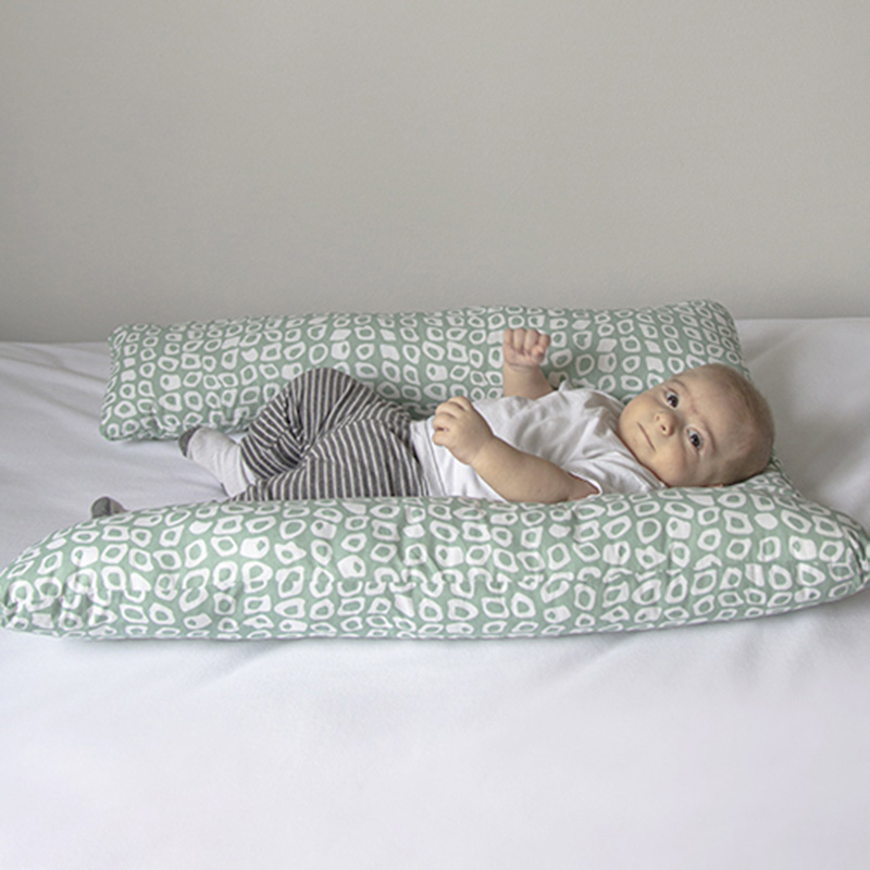 Babyjem Babynest U Shape Pillow, 0-6 Months, Green