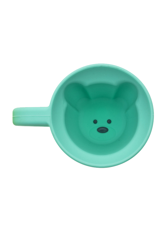 Melii Bear Silicone Mug, Turquoise