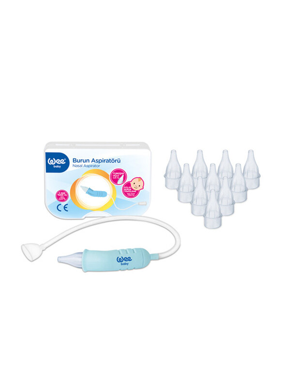 

Wee Baby Nasal Aspirator Set, 6+ Months, Blue