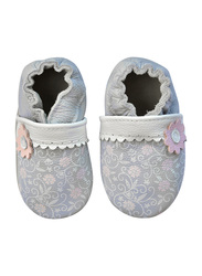 Rose et Chocolat Classic Shoes, 2-3 Years, Paisley Grey/Pink