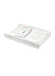 BabyJem Ecru Changing Station Pad, 0+ Months, White