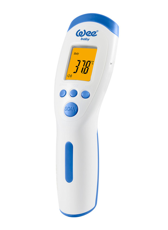 Wee Baby Non-Contact Thermometer for Kids, White