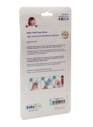 Babyjem Oral Care Glove for Babies, Newborn, Grey