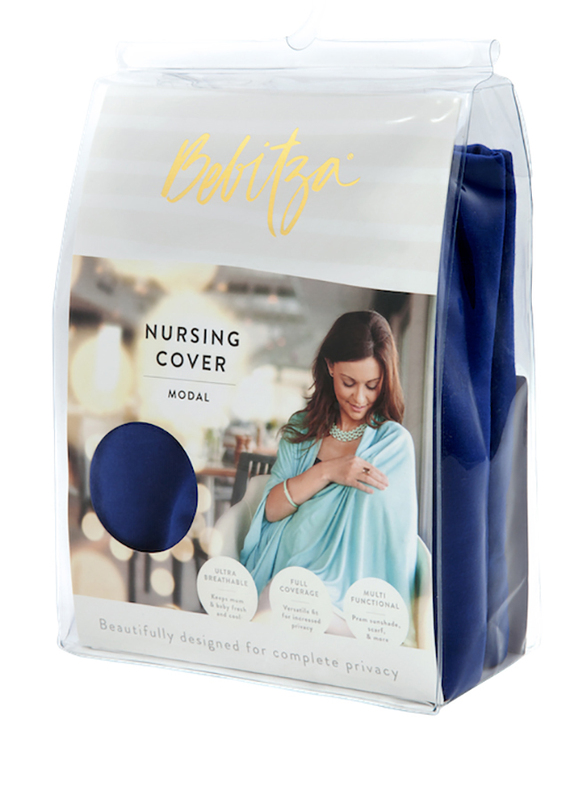 Bebitza Modal Nursing Cover, Cobalt Blue
