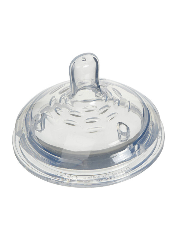 Vital Baby Nurture Breast Like Feeding Teats for Fast Flow, 2-Piece, Clear