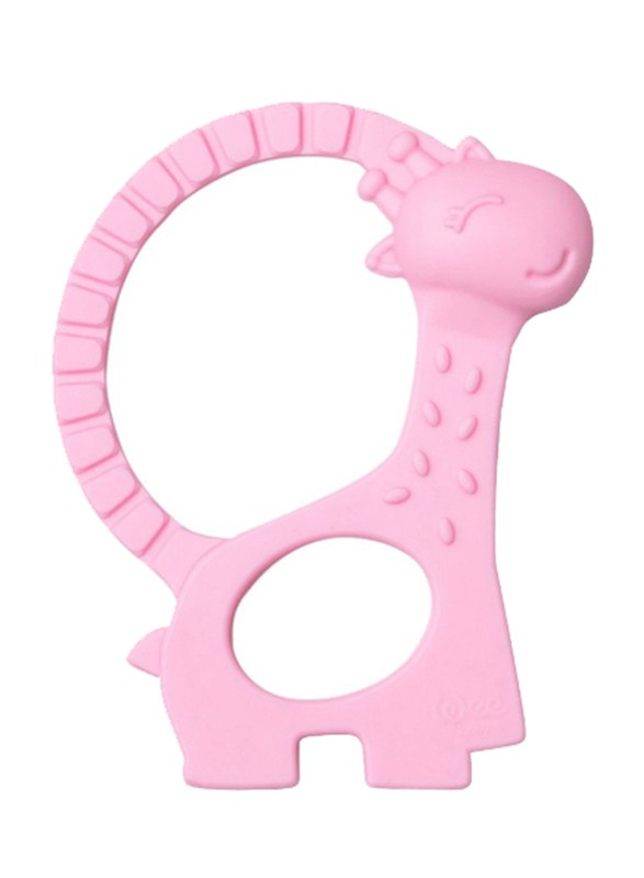 Wee Baby  Prime Teether, 3+ Months, Pink