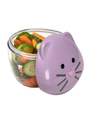 Melii Cat Snack Container, Purple