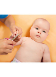 Babyjem 2-Piece Nail Scissors with Case Set for Babies, Newborn, Pink