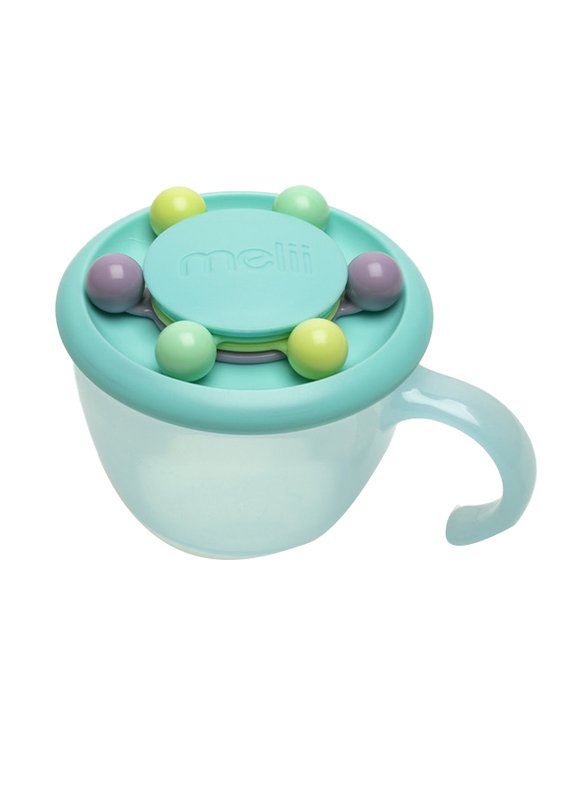 Melii Abacus Snack Container, 200ml, Turquoise