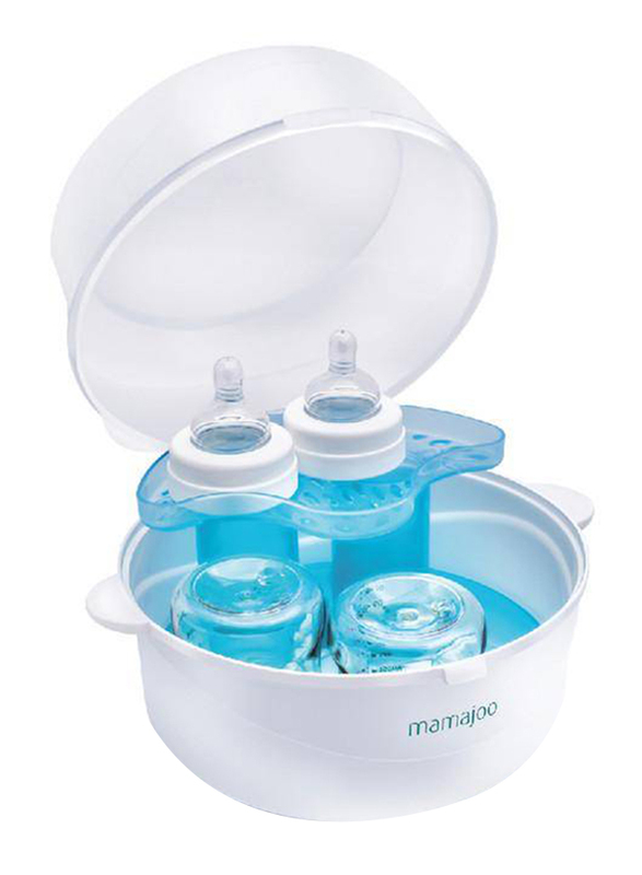 Mamajoo Microwave Sterilizer, White/Blue