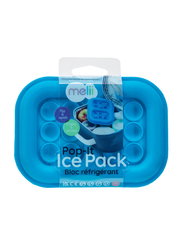 Melii Silicone Pop-It Ice Pack, Blue