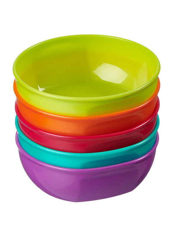 Vital Baby Nourish Perfectly Simple Bowls, 5-Piece, Multicolour