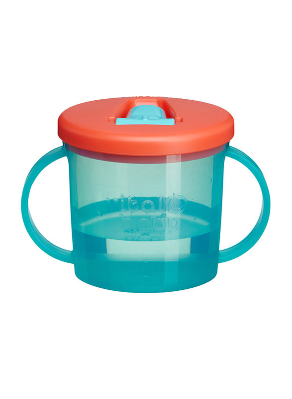 Vital Baby Hydrate Free Flow Cup 200ml, Turquoise/Orange
