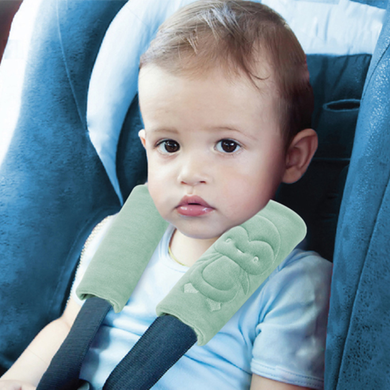 Babyjem Neck Protector Safety Belt, Light Green