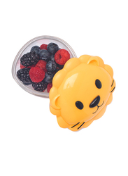 Melii Lion Snack Container, Yellow