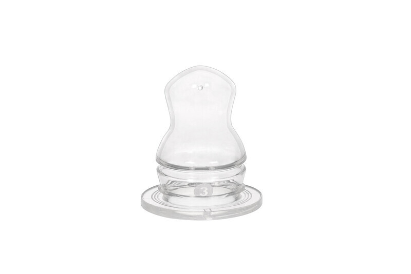 Wee Baby Silicone Orthodontic Teat, 18+ Months, Clear