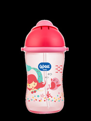 Wee Baby Straw Cup, 6+ Months, 380ml, Assorted Colour