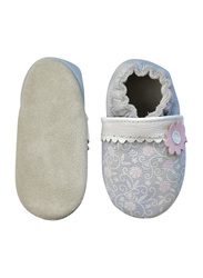 Rose et Chocolat Classic Shoes, 2-3 Years, Paisley Grey/Pink