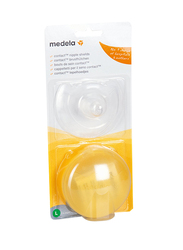Medela Contact Nipple Shields, Pack of 2, Large, Clear