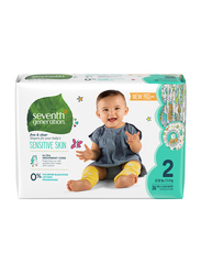 Seventh Generation Baby Diapers, Size 2, 5-8 kg, 36 Count