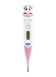 Wee Baby Bear Digital Thermometer for Kids, White