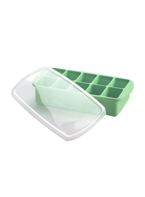 Melii Silicone Baby Food Freezer Tray, 2oz, Mint