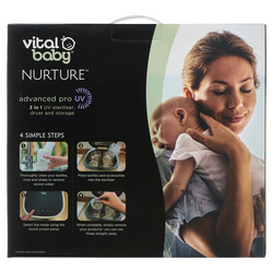 Vital Baby Nurture Pro UV Steriliser & Dryer, White