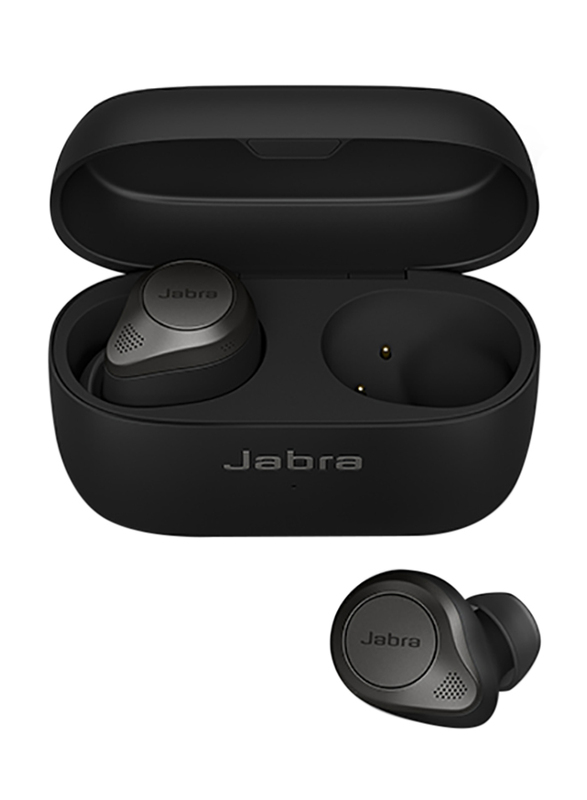Jabra Elite 85t True Wireless In-Ear Noise Cancelling Earbuds with Mic, Titanium Black