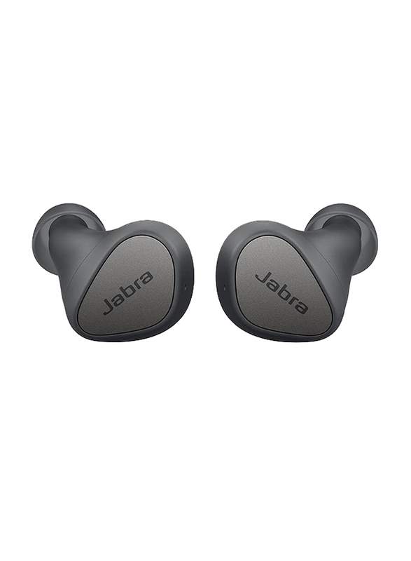Jabra Elite 3 True Wireless Bluetooth In-Ear Noise Isolating Earbuds with 4 Built-In Mic, Dark Grey