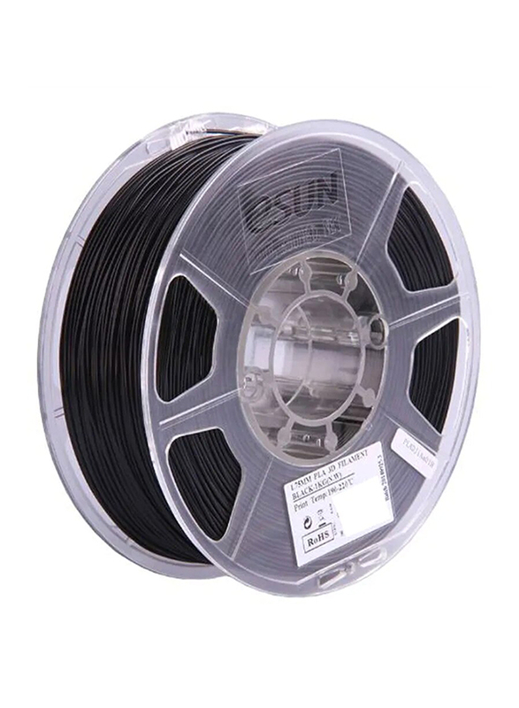 eSUN Black 3D Printing PLA Filament for Professional, 2.85mm