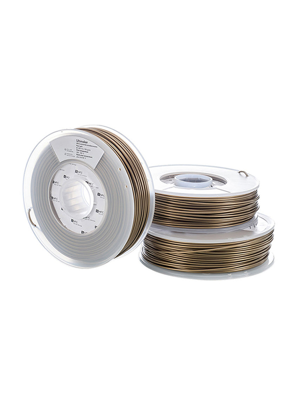 Ultimaker Pearl Gold Acrylonitrile Butadiene Styrene 3D Printer Filament, 2.85mm