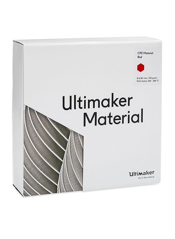 Ultimaker Red 3D Printer Filament, 2.85mm