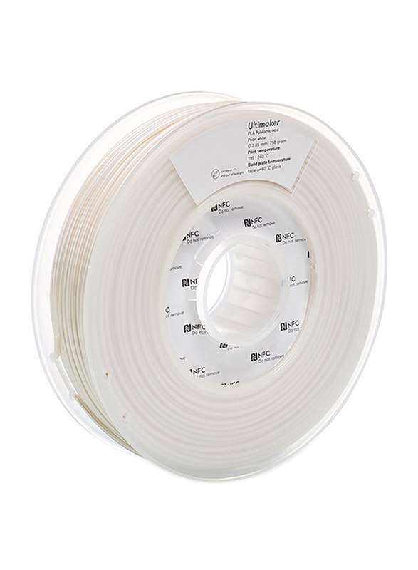 Ultimaker Pearl White 3D Printer Filament, 2.85mm