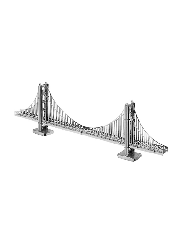 3D Metal Golden Gate Bridge Model Sheet, Ages 6+