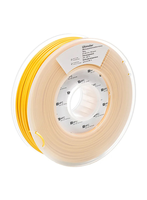 Ultimaker 3D Printer Filament, Yellow