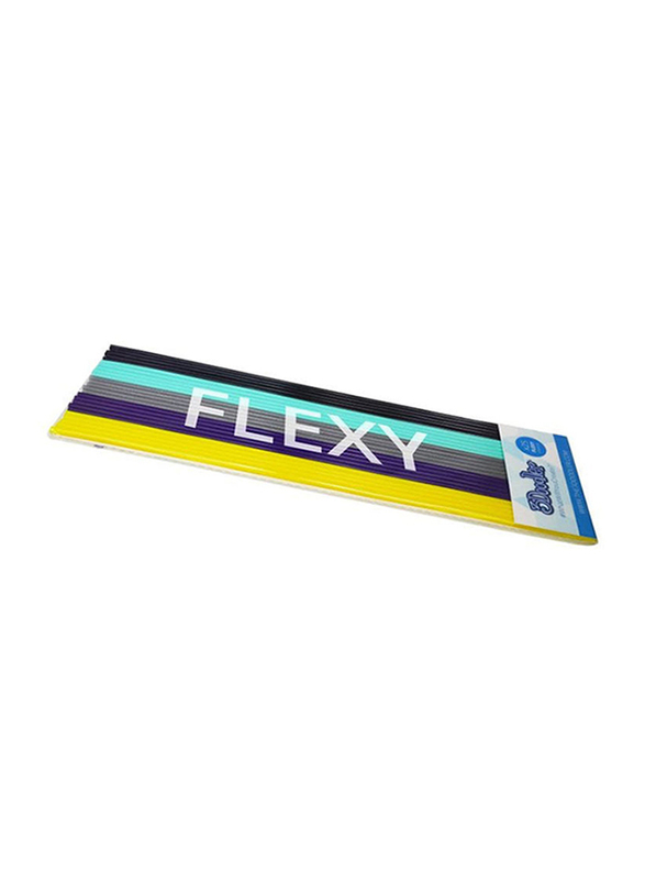 3Doodler Multicolour Flexy Mix 3D Pen Refills, 25 Pieces