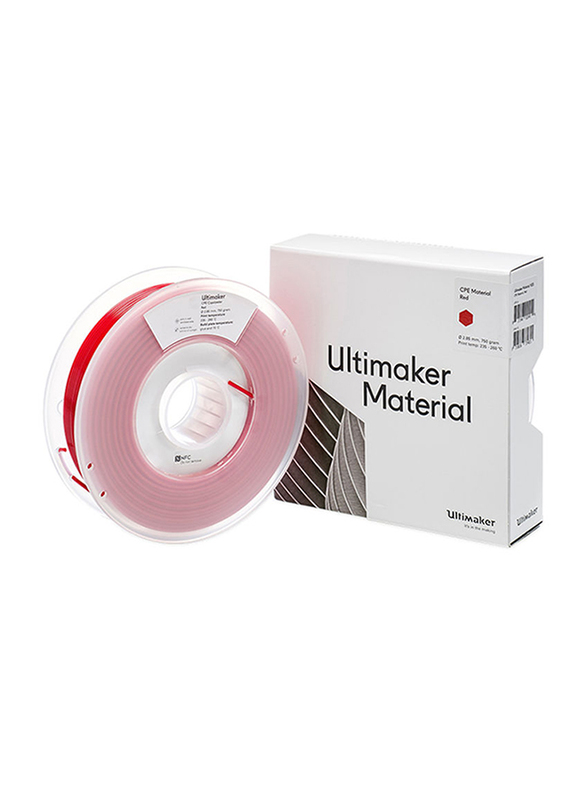 Ultimaker Red 3D Printer Filament, 2.85mm