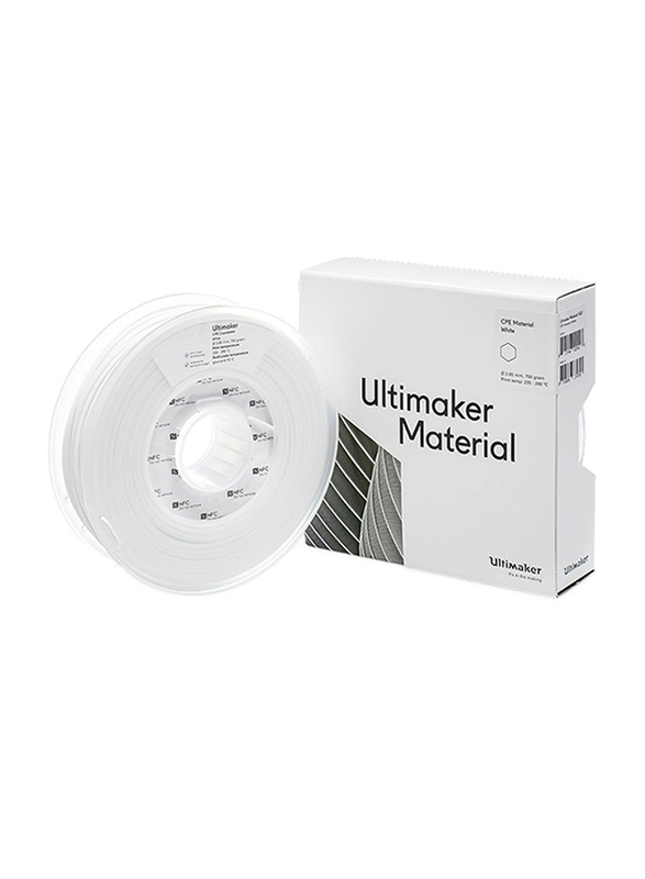 Ultimaker White 3D Printer Filament, 2.85mm