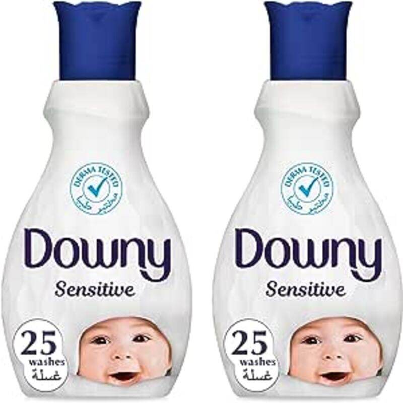 

Downy Sensitive Concentrate Fabric Softener, 2 Bottles x 1 Liter