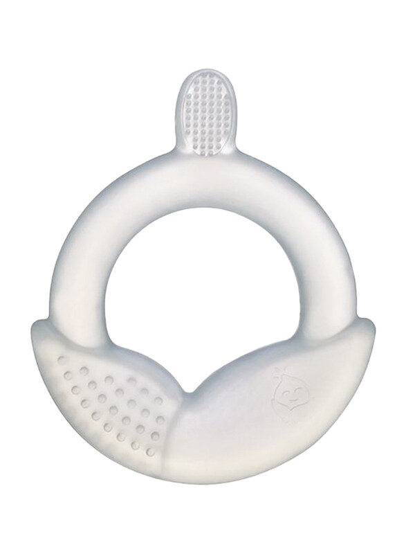 

Green Sprouts Teether Toothbrush Made From Silicone, Clear