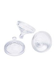 Boon Nursh Nipples Slow 0m+ Pack of 3, Clear