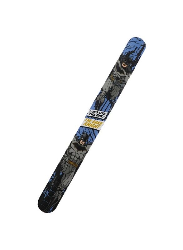

Warner Bros Batman Printed Kids Silicone Slap Band, Black/Blue