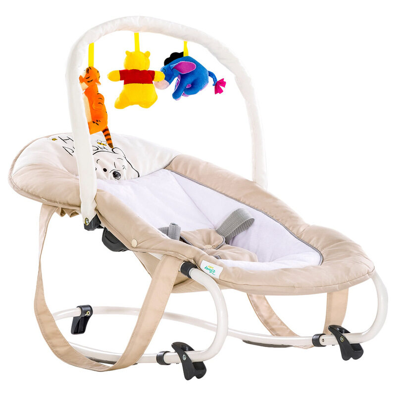 

Hauck Disney Bungee Deluxe Rockers, Beige/White