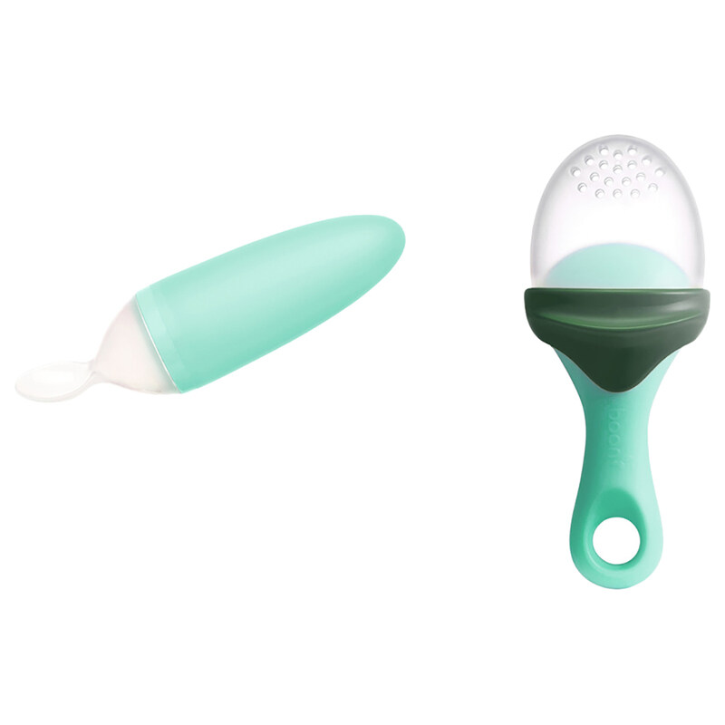 

Boon Baby Food Dispensing Spoon & Pulp Feeder Set, 2 Pieces, Blue