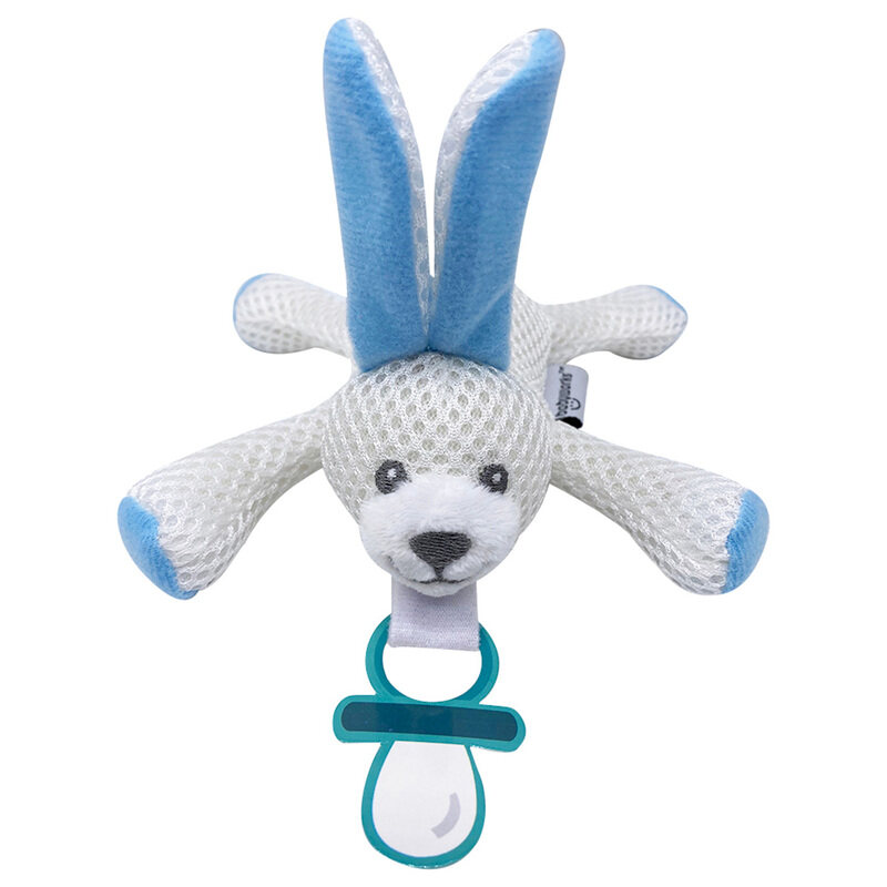 

Babyworks Bunny Billy Pacifier Holder Breathable Toy